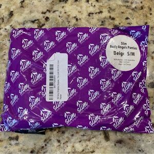Slim Body Angels Size S/M High Waisted Shaper Style Panties Beige NEW